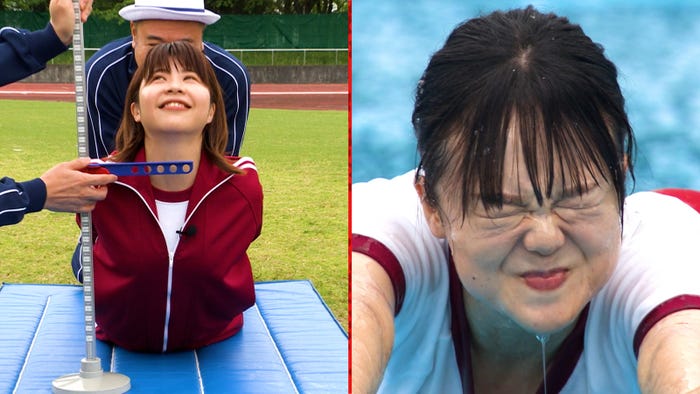 (左から)加納、イワクラ(C)テレビ朝日