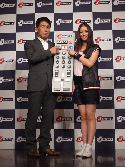 「J SPORTS」代表取締役社長・笹島一樹氏、武井咲