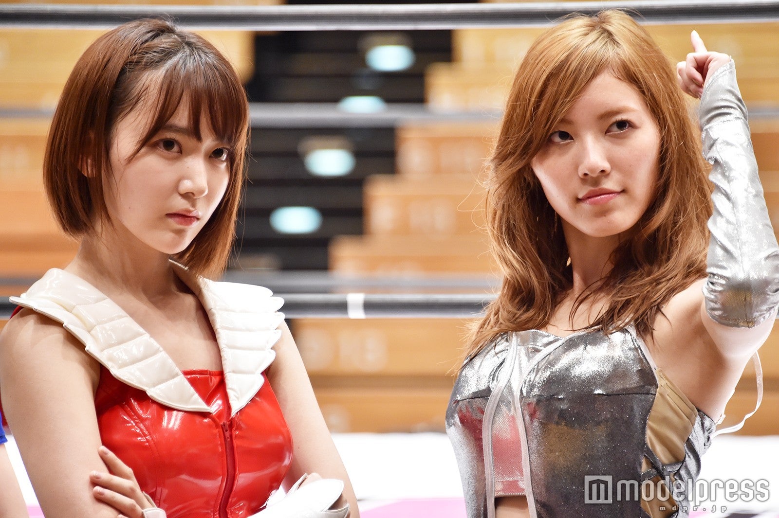 宮脇咲良、松井珠理奈 （C）モデルプレス