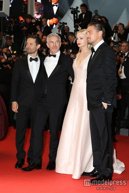 レッドカーペットに登場した、映画「華麗なるギャツビー」のキャスト・スタッフら／（C）Kazuko Wakayama