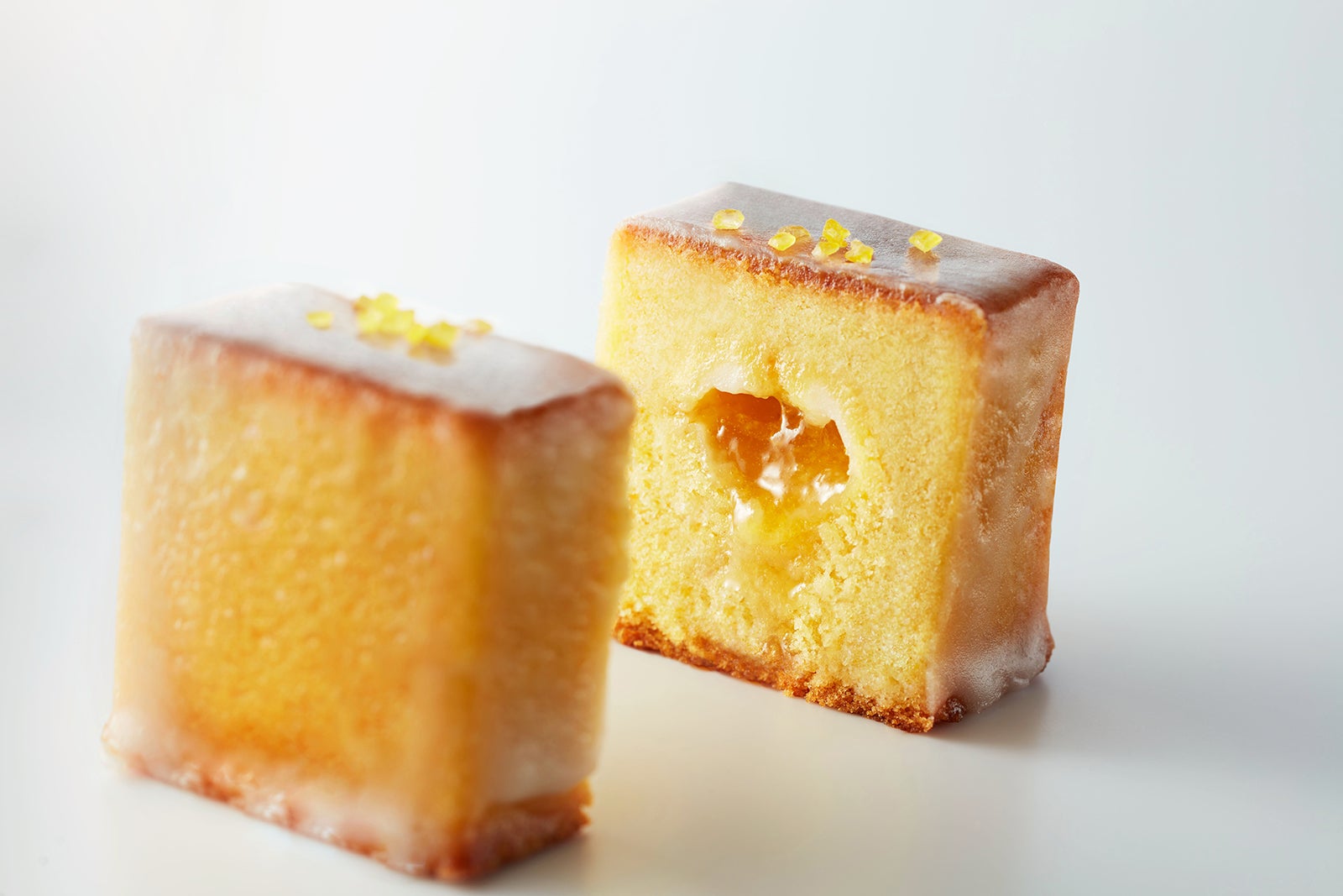 レモンキューブケーキ（提供写真）