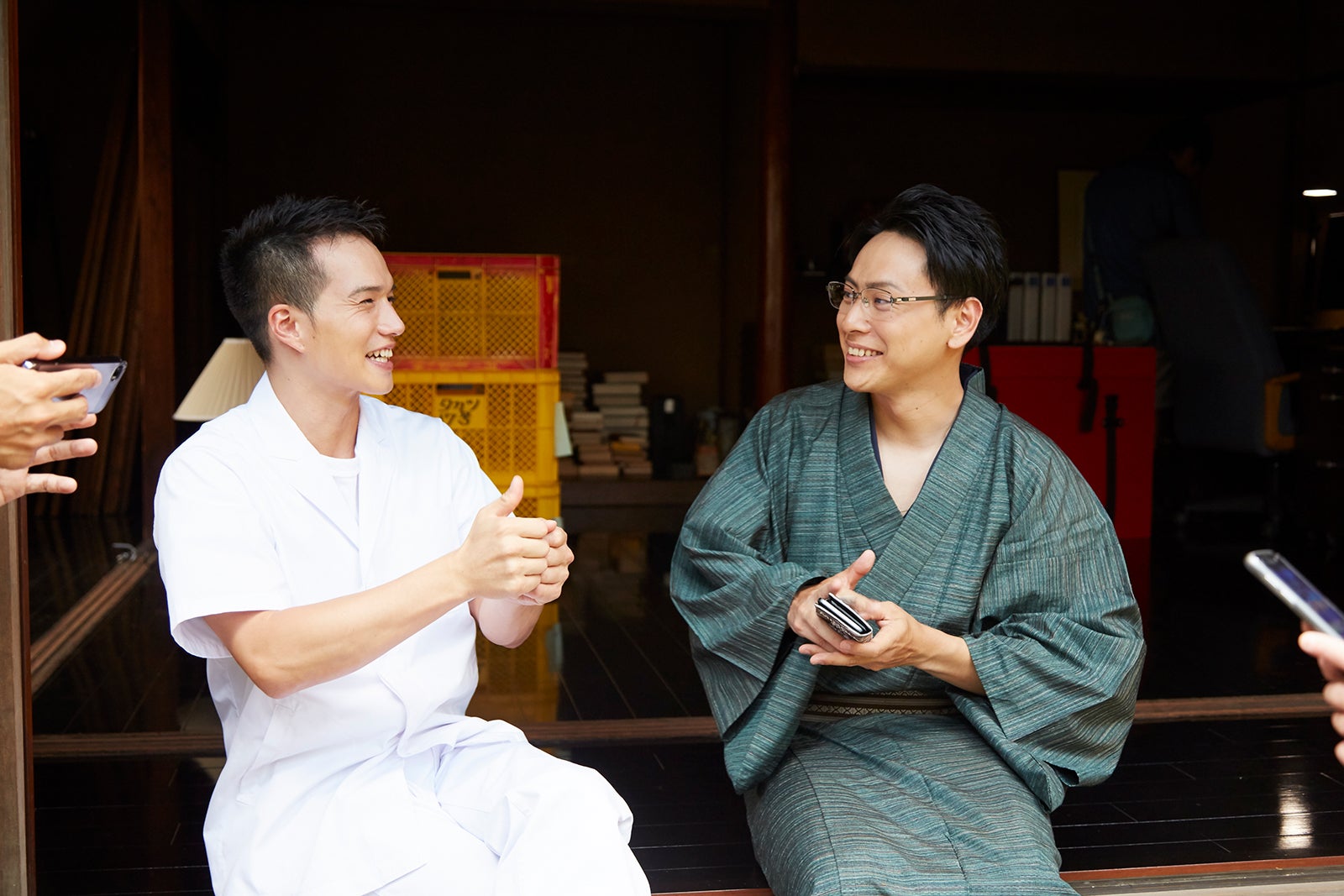 市原隼人、山下健二郎 （提供写真）