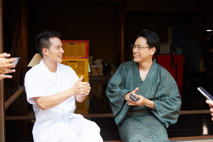 市原隼人、山下健二郎 (提供写真)