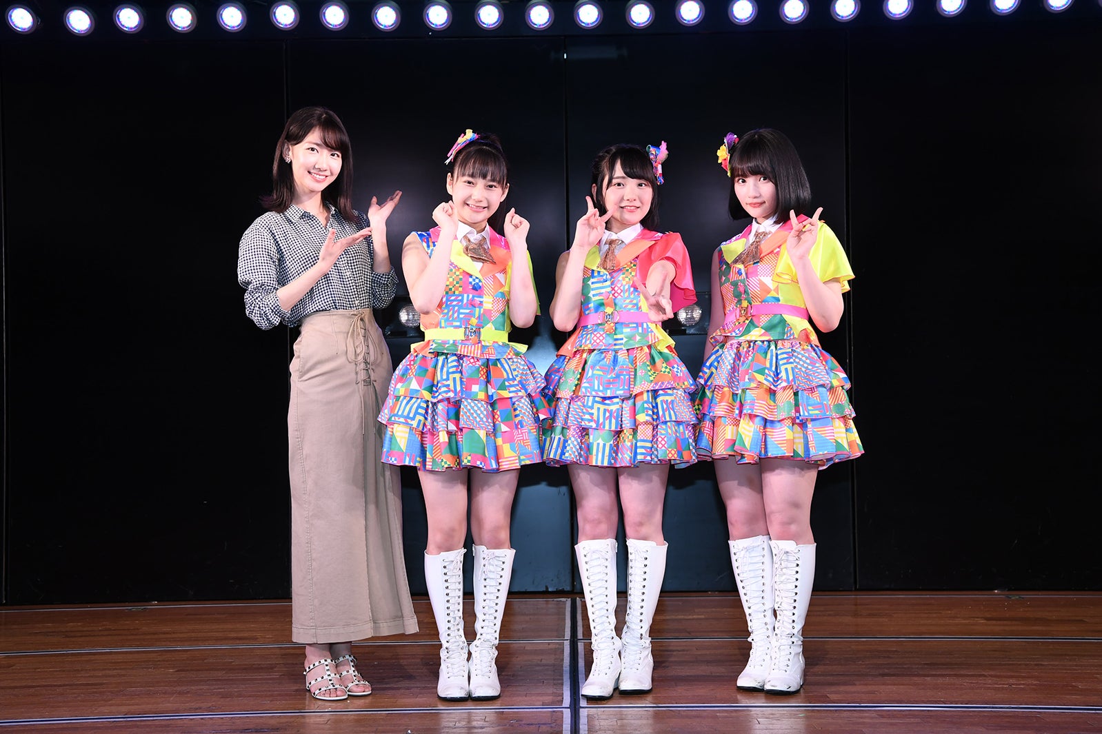 AKB48柏木由紀「アイドル修業中」公演（C）AKS