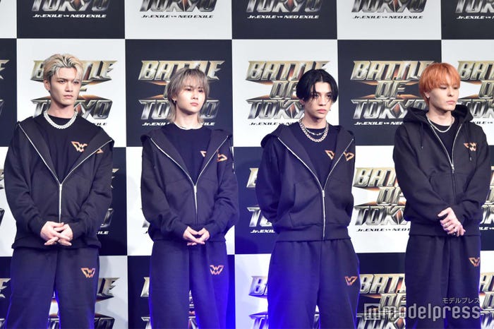 RYOJI、HIROTO、GHEE、SUZUKI/WOLF HOWL HARMONY(C)モデルプレス