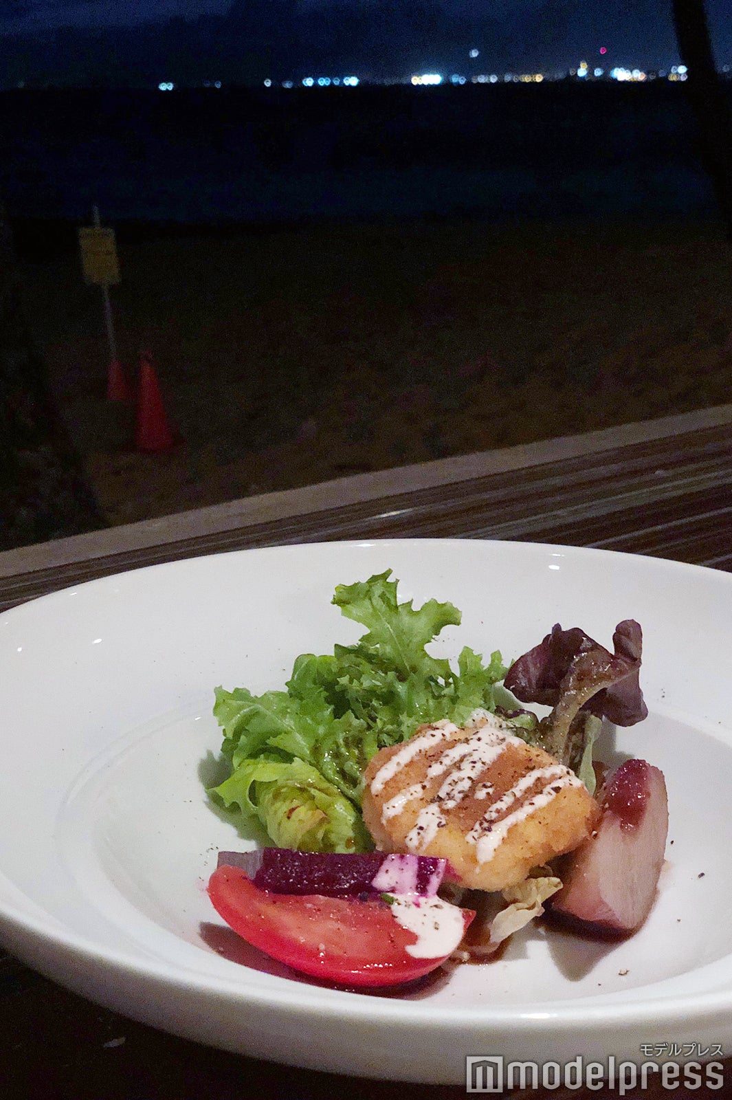 GRILLED BIG ISLAND GOAT CHEESE（C）モデルプレス