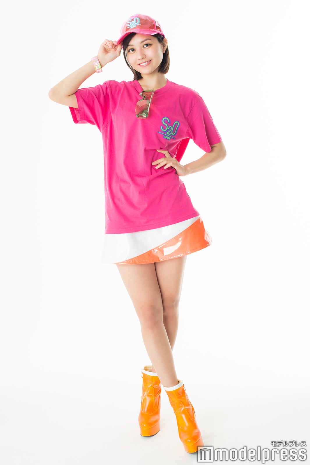 「S2O」応援団“MFGエンジェルス”の林ゆめ（C）モデルプレス