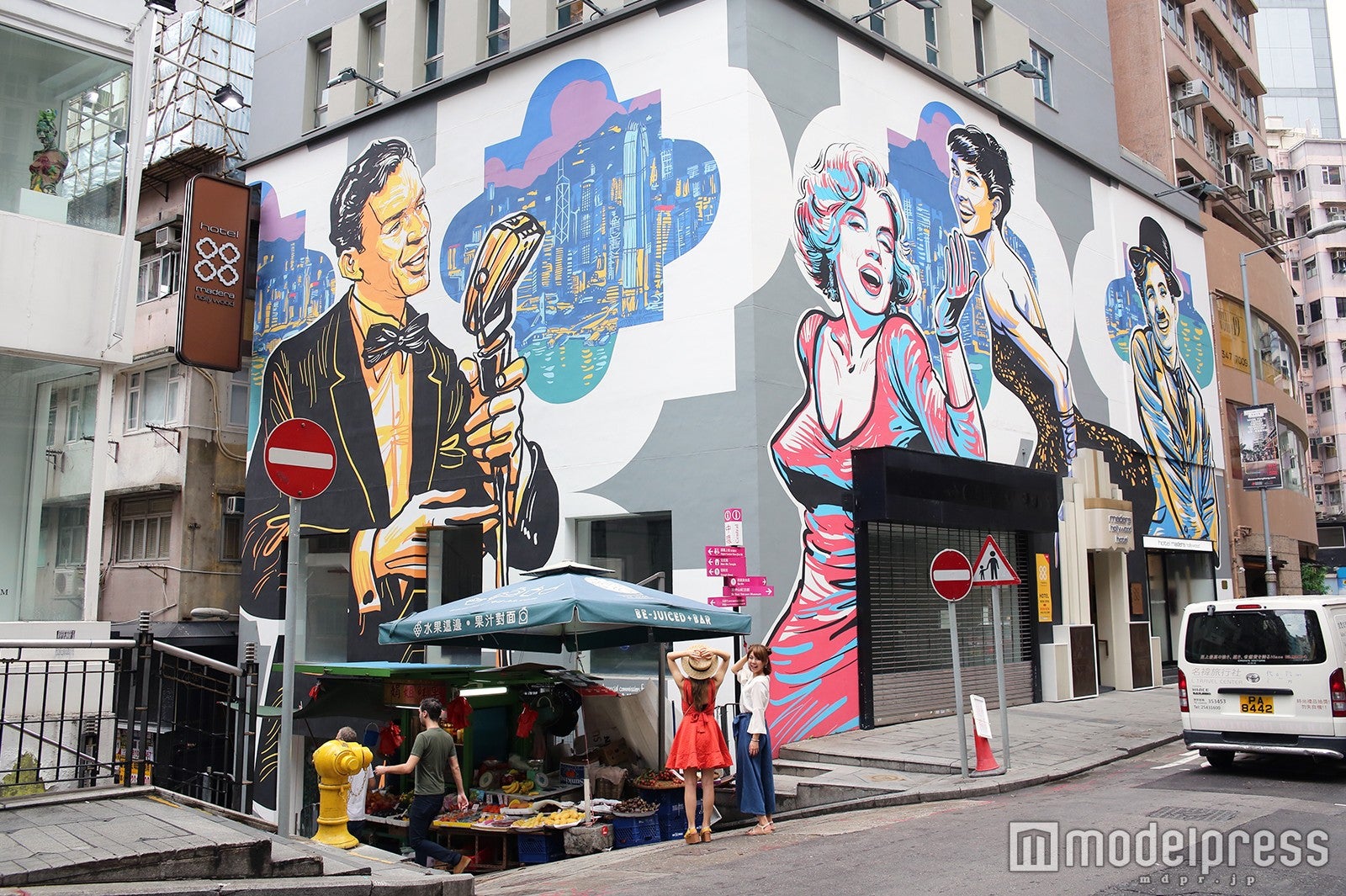 ストリートアート（C）モデルプレス