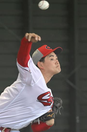 広島・岡本 “開幕投手”巨人斬り猛アピール宣言「結果を残して、信頼を勝ち取るだけ」 15日今季初対外試合