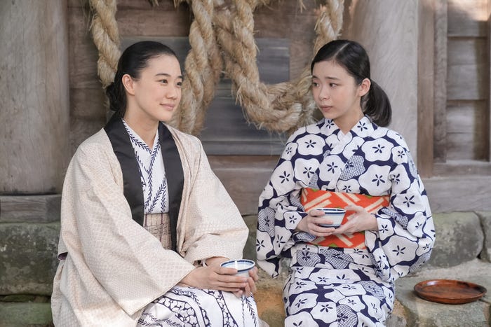 蒼井優、趣里「ブギウギ」第17話(C)NHK