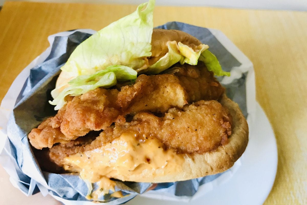 ケンタッキー（メガダブルパンチサンド）