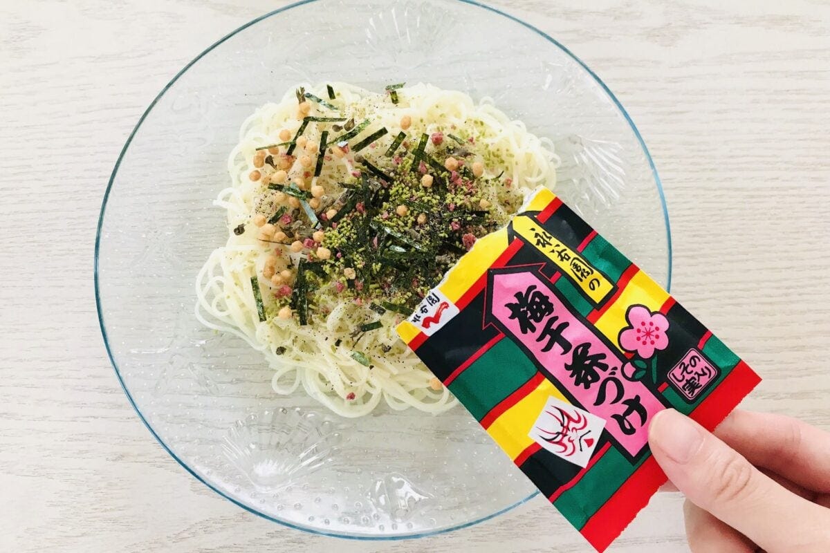 お茶漬けそうめん
