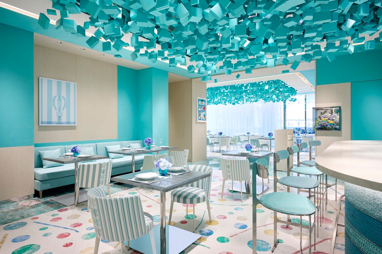 ティファニー、日本初「ブルー ボックス カフェ」銀座に誕生 日本食材×季節感溢れる特別なメニュー