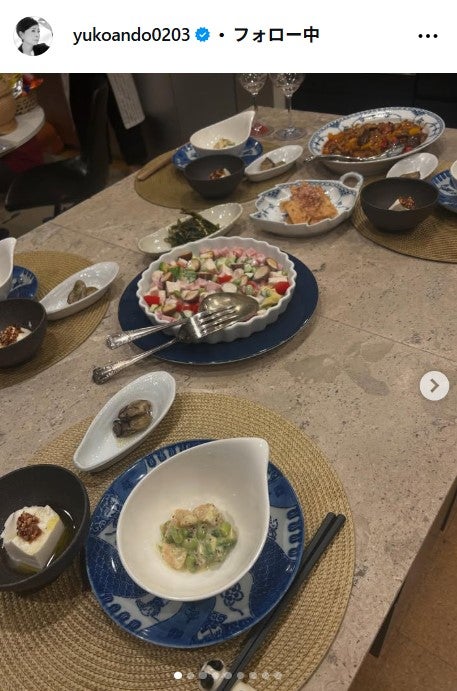 安藤優子Instagramより