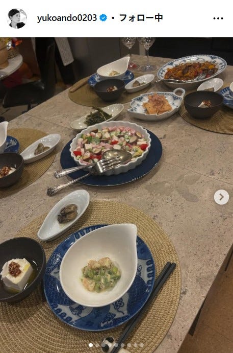 安藤優子Instagramより