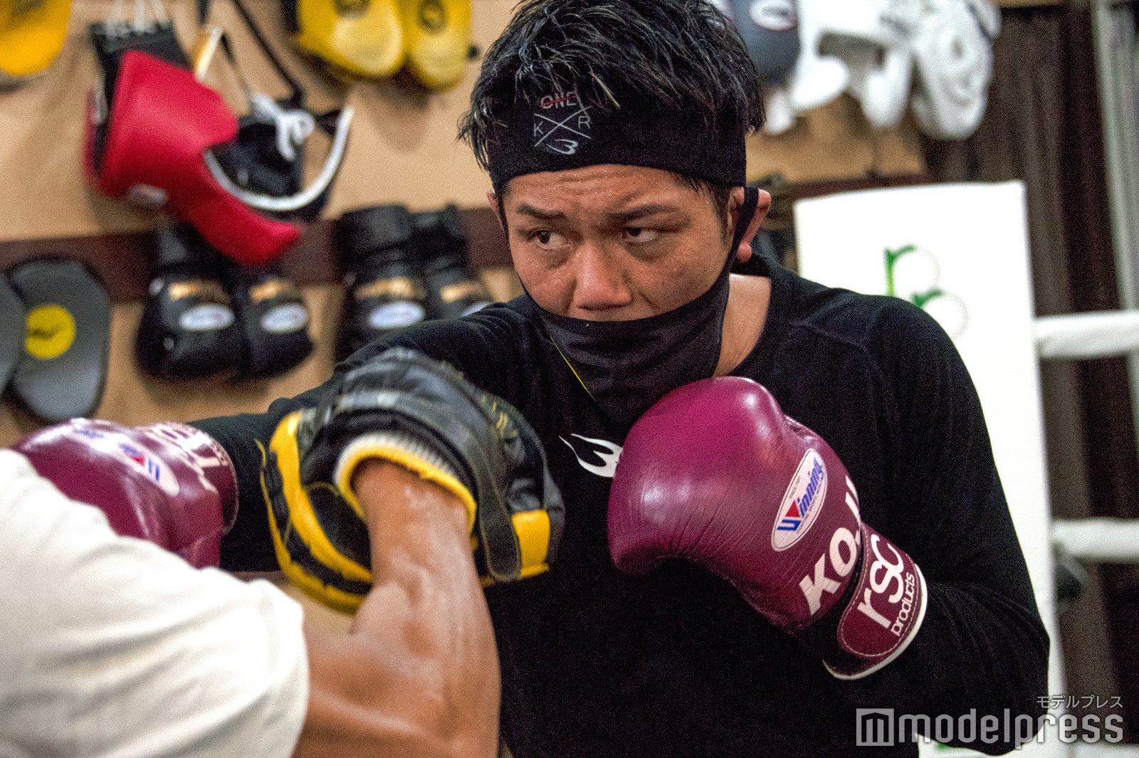 良好な仕上がり具合を見せた皇治／試合前週の練習にて（C）モデルプレス