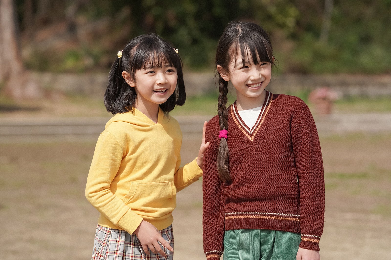 浅田芭路、大野さき／「舞いあがれ！」第15話（C）NHK