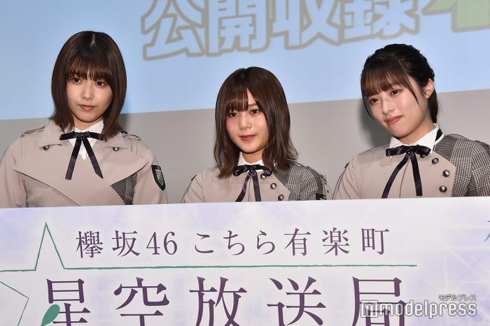 (左から)渡邉理佐、尾関梨香、齋藤冬優花(C)モデルプレス