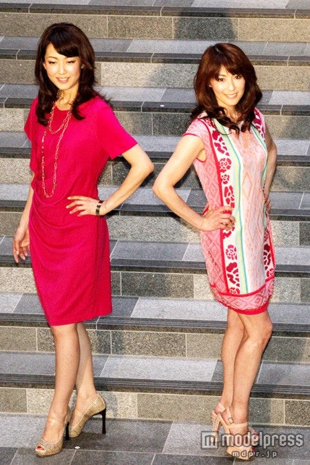 ファッションショーに出演した「TEAM美魔女」