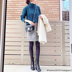 人気の《グレンチェック柄》の大人きれいな着こなしポイント4選