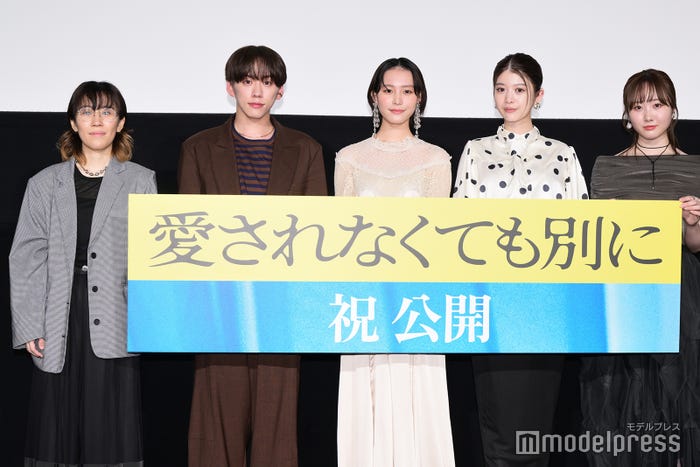 井樫彩監督、基俊介、南沙良、馬場ふみか、本田望結(C)モデルプレス