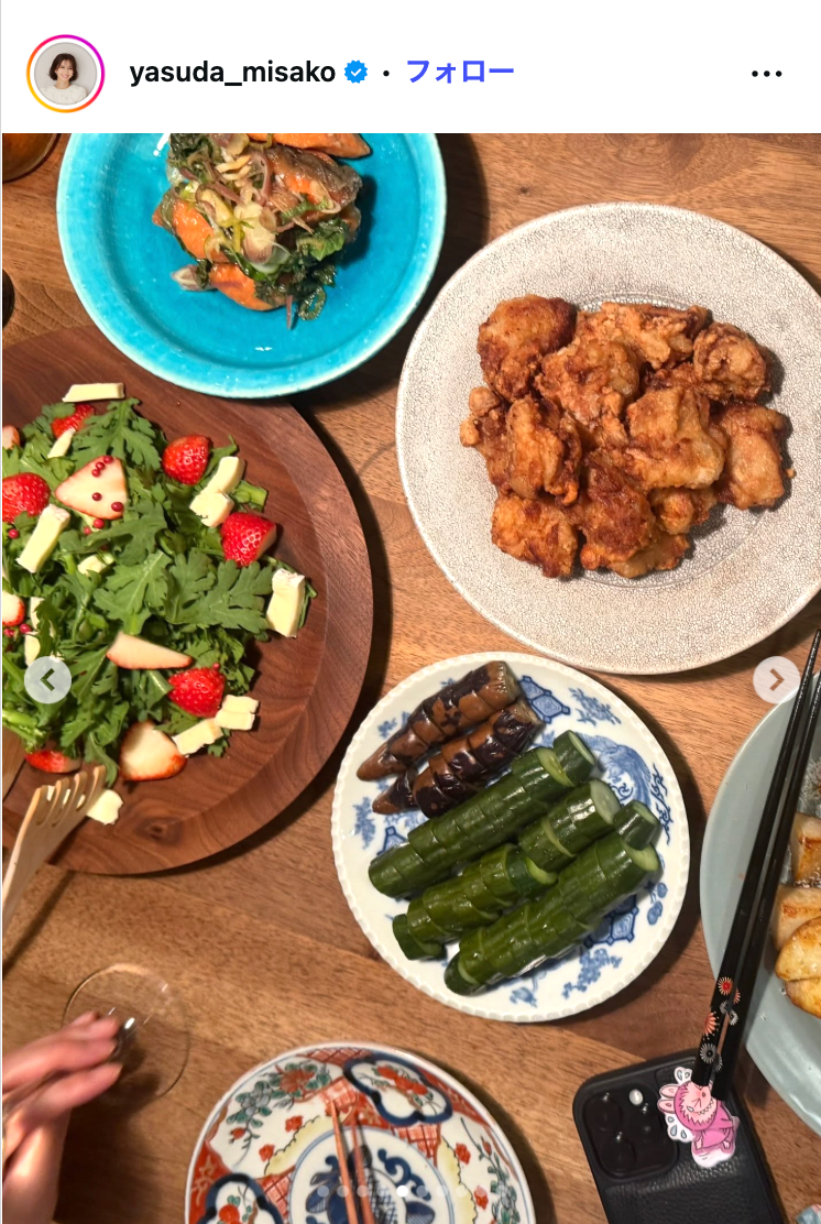 安田美沙子Instagramより