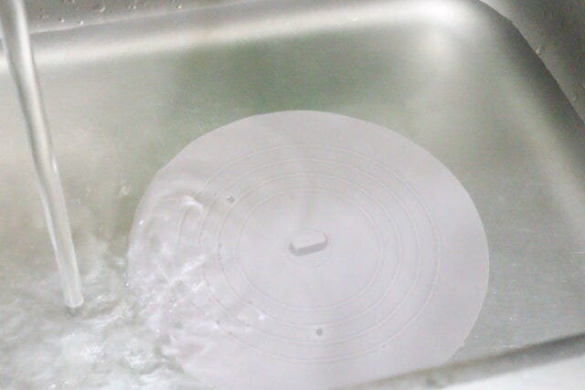 排水口止水フタ　使用方法