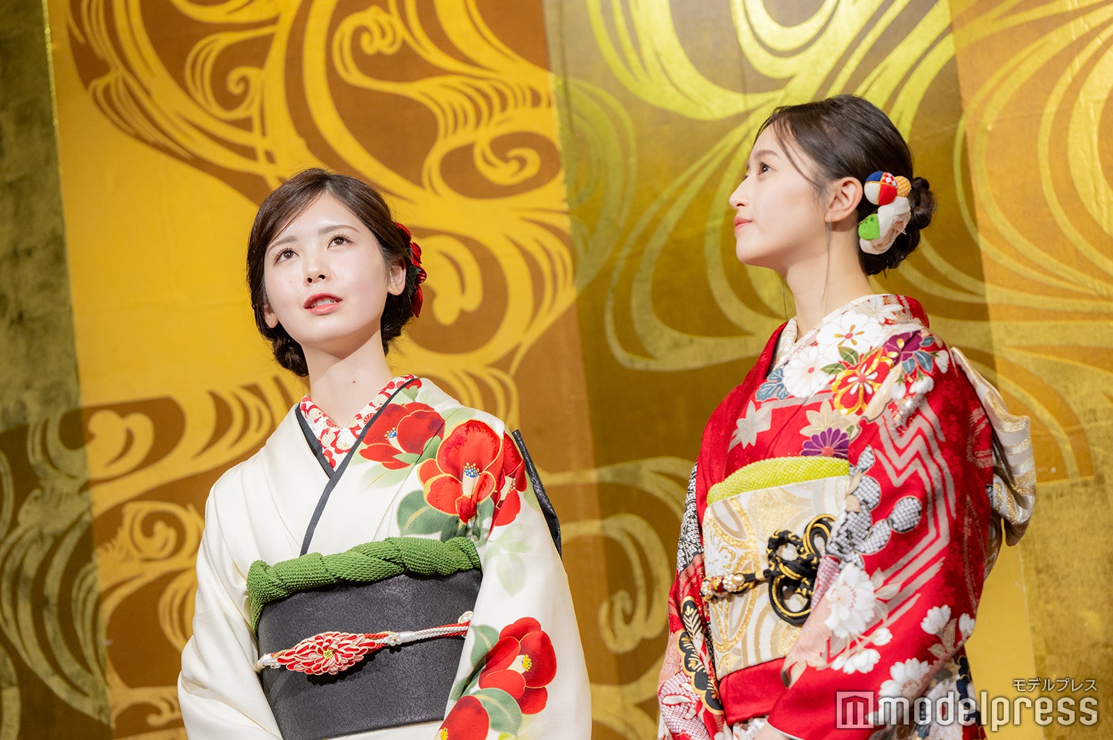 筒井あやめ、井上和／乃木坂46成人式（C）モデルプレス