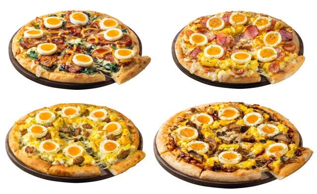 月見グルメ まとめ 月見グルメ まとめ ドミノ・ピザ クリーミーたまご&ベーコン てりチキたまご クリーミーたまごジェノベーゼ クリーミーたまご&4種のきのこ