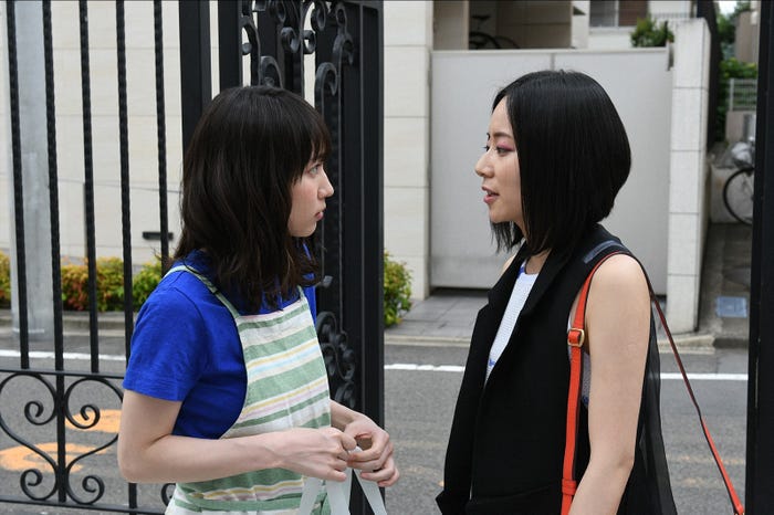 吉岡里帆、大西礼芳/「ごめん、愛してる」第2話より(画像提供:TBS)