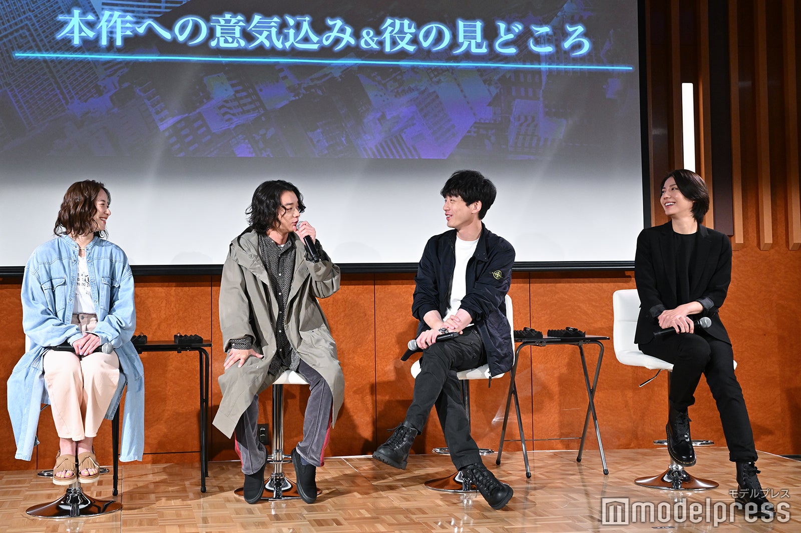 （左から）堀田真由、染谷将太、坂口健太郎、松下奈緒（C）モデルプレス