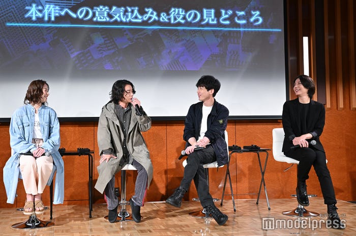 (左から)堀田真由、染谷将太、坂口健太郎、松下奈緒(C)モデルプレス