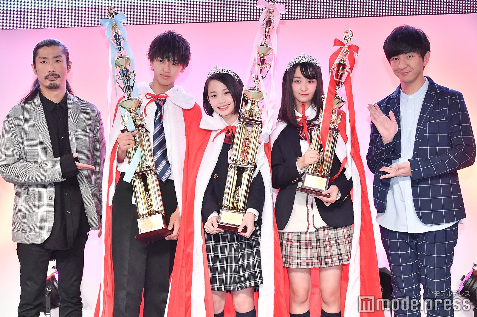 菅良太郎、西岡将汰くん、あーーゆさん、りおさん、向井慧（C）モデルプレス