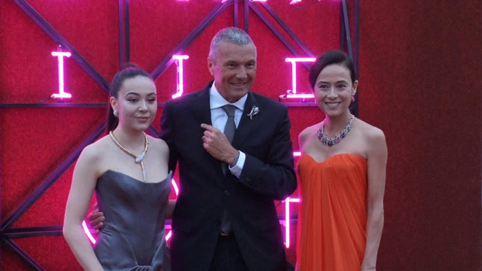 後藤久美子(右)とエレナ・アレジ・後藤(左)(C)フジテレビ