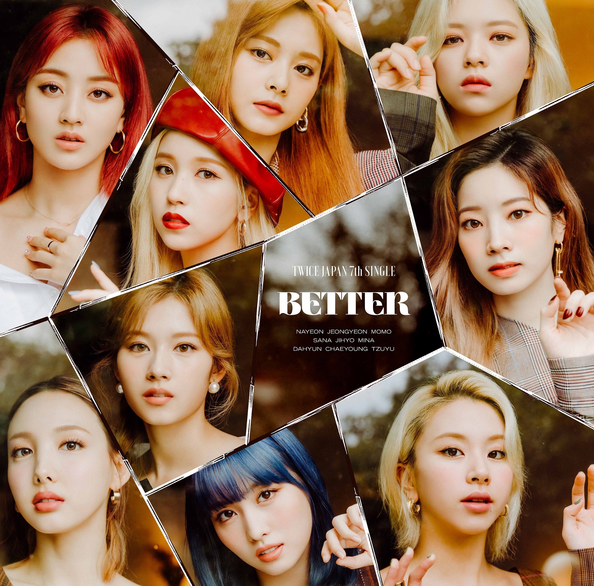 TWICE、JAPAN新シングルリリース決定 ジャケット写真解禁＜BETTER