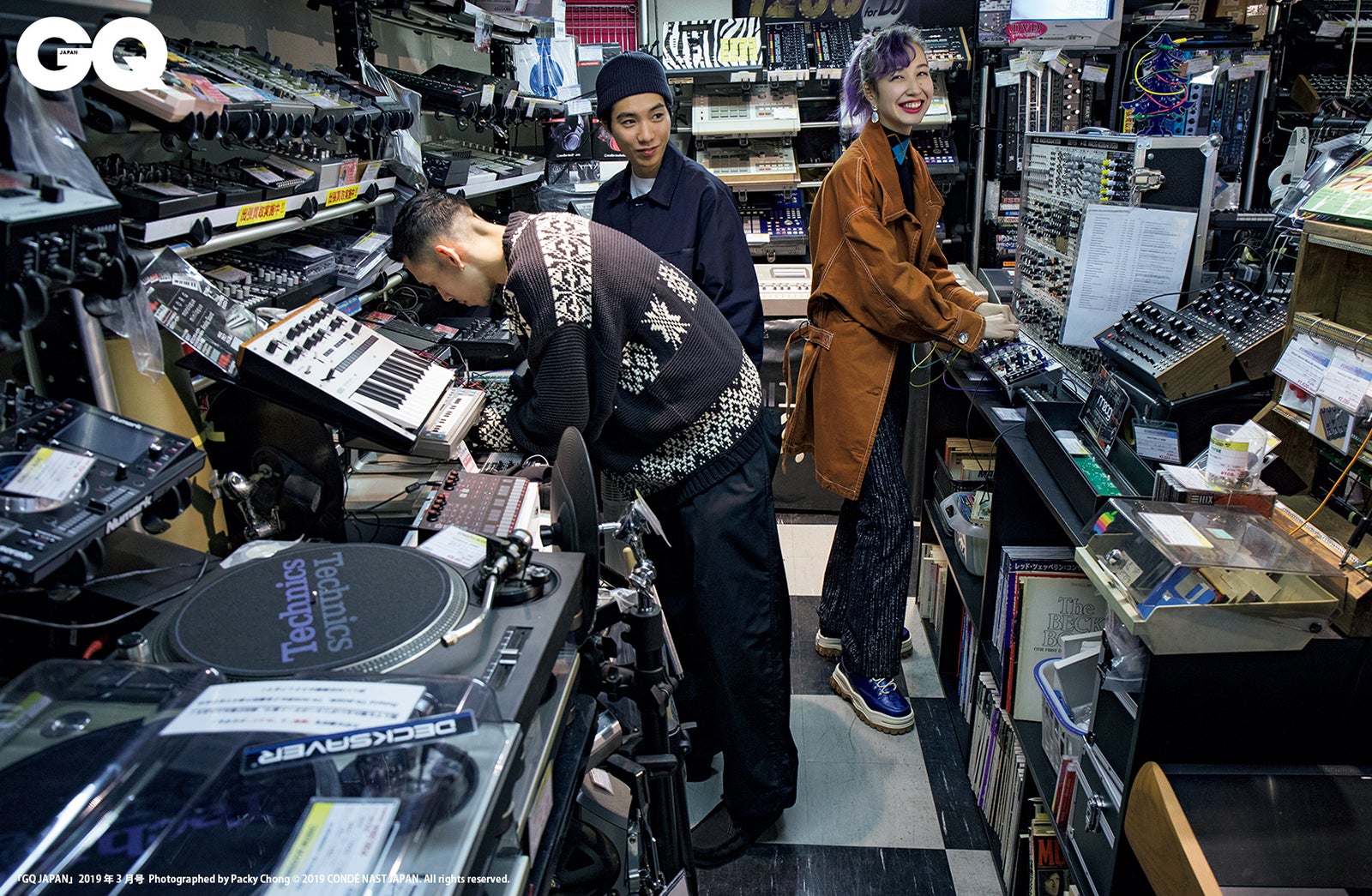 『GQ JAPAN』2019年3月号 Photographed by Packy Chong（C） 2019 CONDÉ NAST JAPAN. All rights reserved.