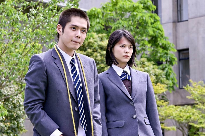 細田佳央太、志田彩良「ドラゴン桜」第4話より(C)TBS