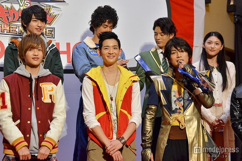 【後列左から】横浜流星、金城大和、塩野瑛久、今野鮎莉【前列左から】志尊淳、竜星涼、丸山敦史