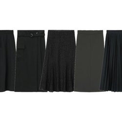 上品&高見え!今欲しいGU優秀「黒スカート」♡