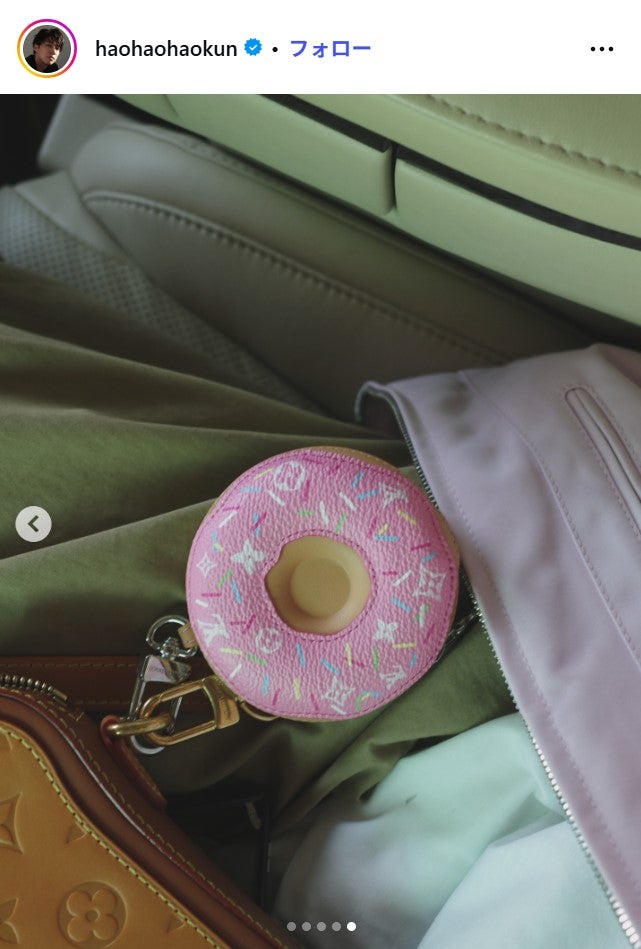 黄皓Instagramより