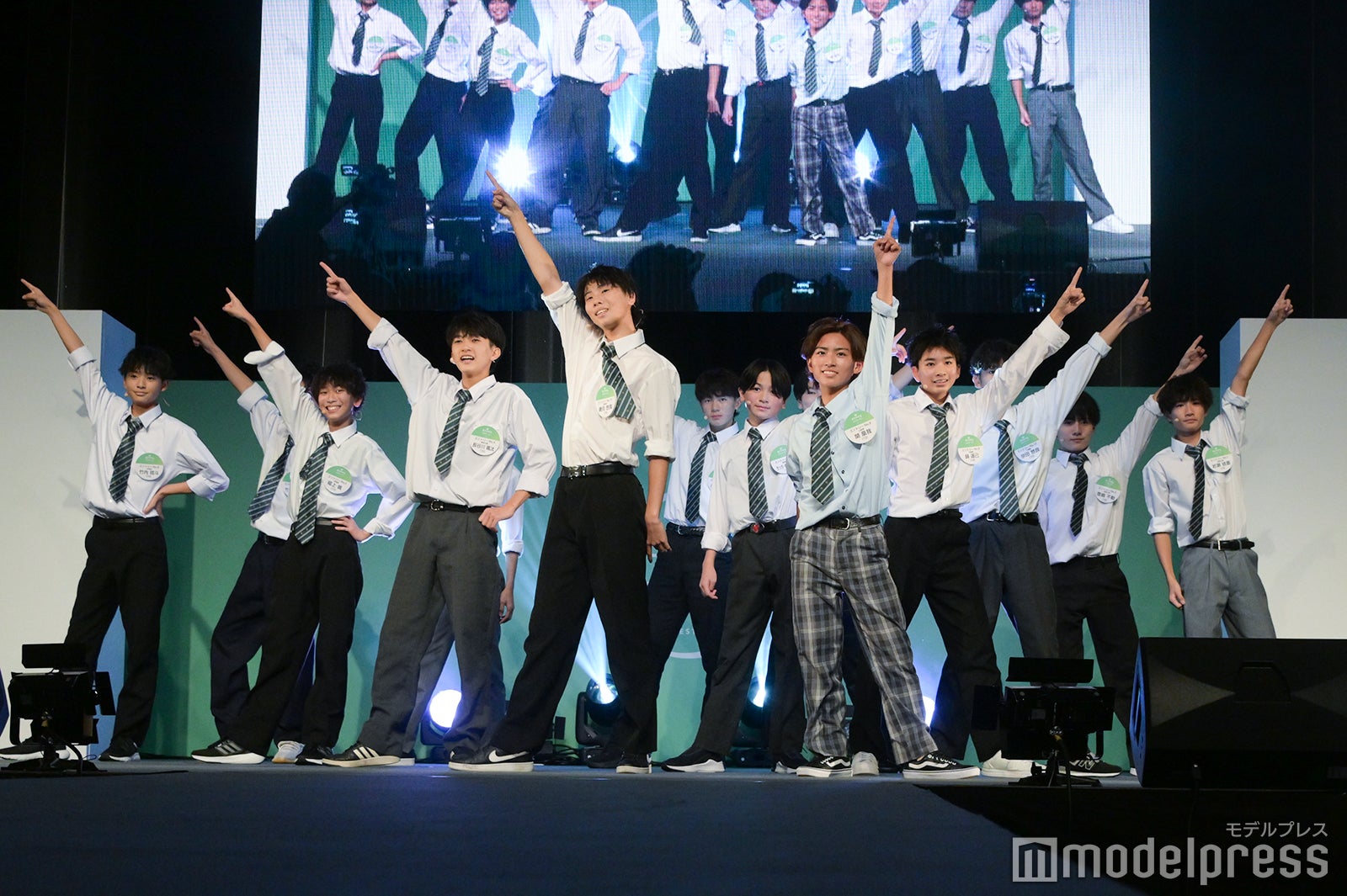 「男子中学生ミスターコン2023」ファイナル審査の様子（C）モデルプレス
