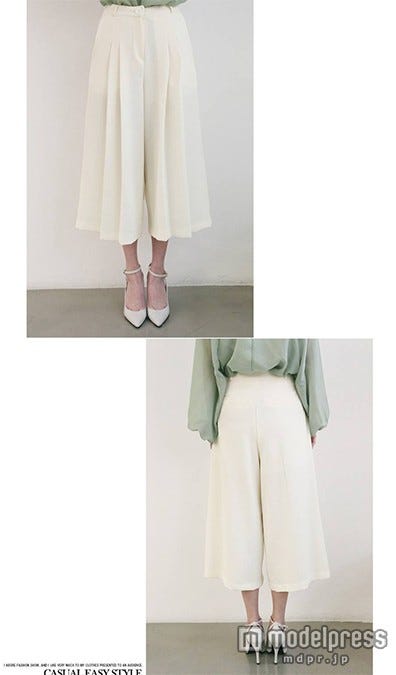 ハイウエストAラインガウチョパンツ「ACO DESIGN」8,100円(税込)