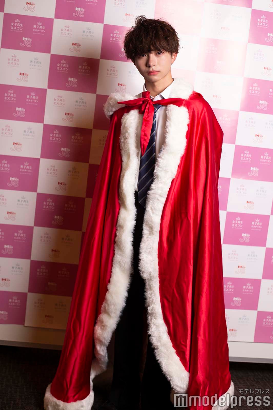 松本仁／男子高生ミスター出場時の様子（C）モデルプレス