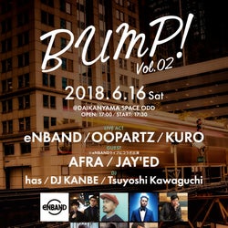 HOME MADE 家族 KURO 主催イベント「BUMP! vol.02」の出演アーティスト発表