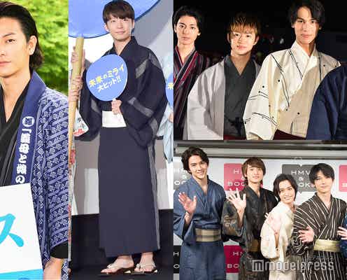【浴衣イケメン2018】佐藤健・星野源・佐野玲於・中川大志…猛暑を吹き飛ばす爽やかな色気