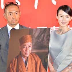 (左から)市川海老蔵、中谷美紀