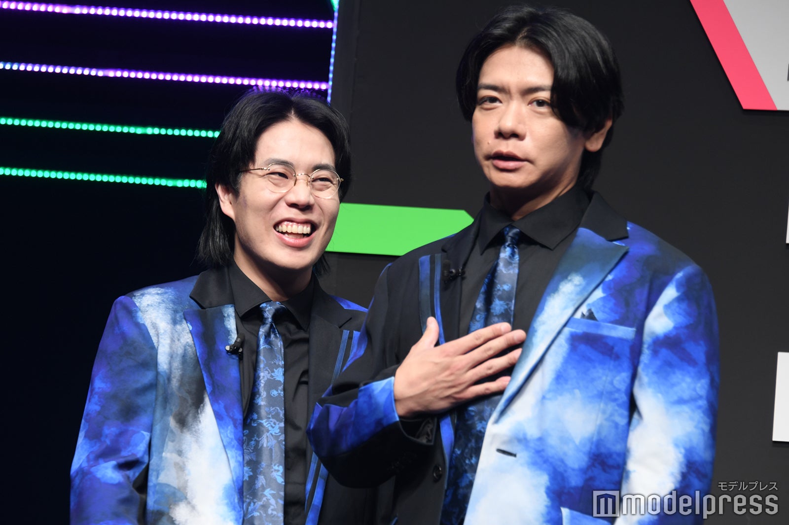 高比良くるま（令和ロマン）、野田クリスタル（マヂカルラブリー）（C）モデルプレス