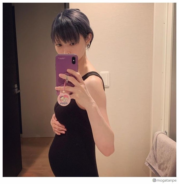 第1子妊娠中の最上もが、ふっくらお腹＆暗髪イメチェンを披露「自分について将来についてすごく考えた1年間だった」