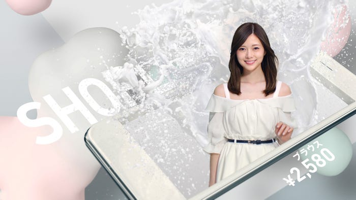 白石麻衣/新テレビCM「色石篇」(提供写真)