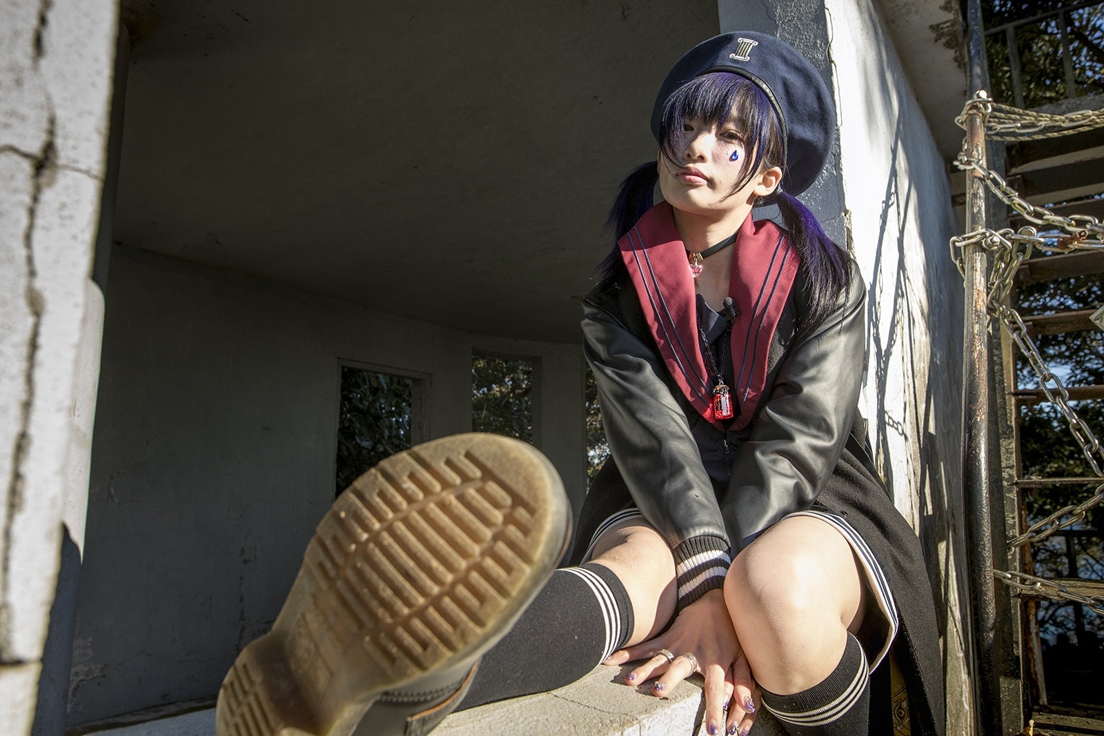 椎名ひかり、謎の要塞島「猿島」へ